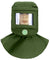 Industrial Sand Blasting Hood Cap Glass Face Shield Vent Design Anti Dust Green