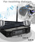 Professional 2 Channel UHF Wireless Dual Microphone Cordless Handheld Mic System