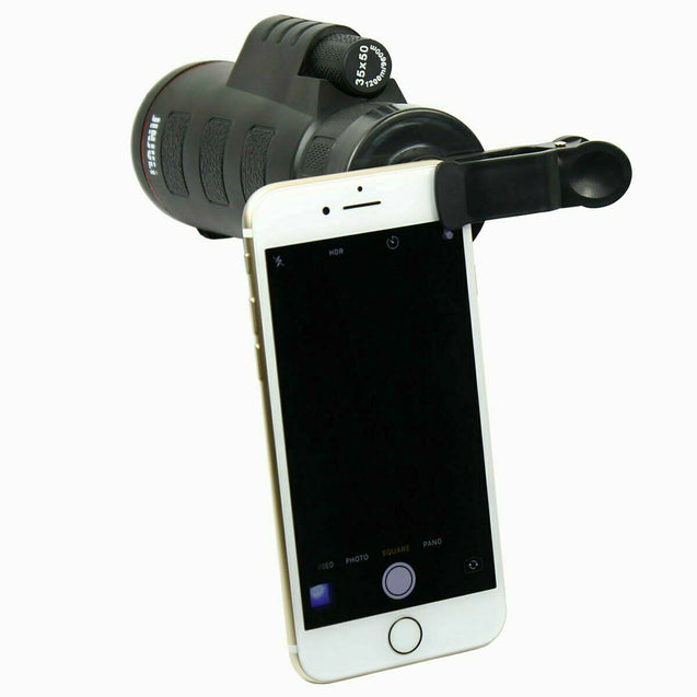 35 X 50 Optical Telescope Zoom HD Universal Clip-on Adapter Mobile Phone Camera