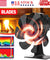7 Blade 1400rpm Fireplace Stove Fan Heat Powered Silent Wood Log Fuel Saving Eco