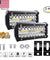 2x 7inch 800W LED Work Light Bar Flood Spot Combo Fog Lamp Offroad Driving Truck