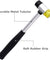 25mm / 30mm Rubber & Nylon Mallet Rubber Handle Jewelers Hammer Window Glazing