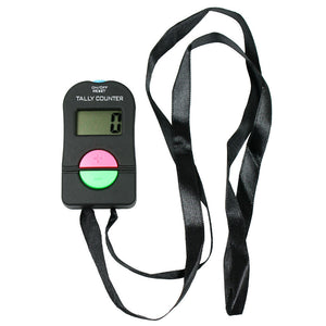 Tally Counter Electronic Counts Up or Down with Strap Golf Gym Security running