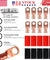 20 PCS 1/0 AWG Gauge Copper Lugs w/ RED & BLACK Heat Shrink Ring Terminals
