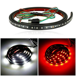 60" LED Strip Tailgate Light Bar Reverse Brake Signal For Chevy Ford Dodge Truck