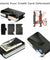 Men's RFID Blocking Slim Money Clip Carbon Fiber Wallet ID Credit Card Holder