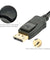 Display Port DP to HDMI PC Laptop HDTV Audio Video Adapter Cable 1080p 6 Feet