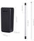 Pack of 2 ECO Friendly Reusable Collapsible Straws Stainless Steel Portable Case