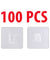 10/20/30/50 Sets Double Sided Adhesive Wall Utility Hooks Hanger Suction Cup