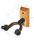 2 PCS Guitar Hangers Wall Mount Adjustable Arm Instrument Display Holder Wooden