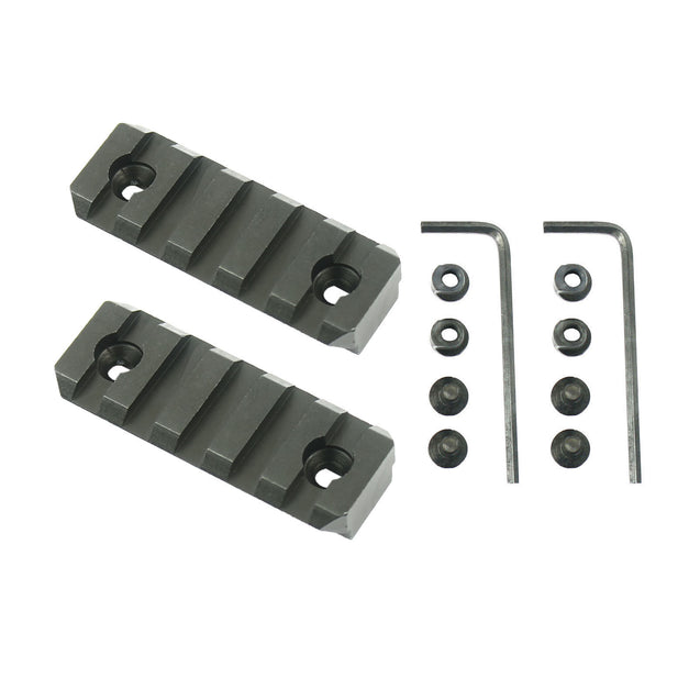 Keymod Picatinny Weaver Rail Section Aluminum 5 7 11 Slot 2" 3" 5" - Pick QTY