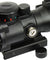 Tactical 4X32 Rifle Scope Fiber Optic Sight & illuminated Chevron Range Recticle
