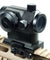 Tactical Reflex Red Green Dot Sight Scope with Dual Low / High Profile QR Mounts