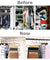 Trousers Hanger 5 Layers S Shape Pants Scarf Hanger Holder Closet Space Saver