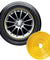 Car Wheel Hub Rim Edge Protector Ring Tire Guard Sticker Line Rubber Strip 26Ft