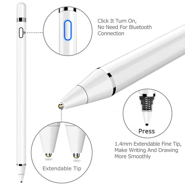 Pencil Stylus For Apple iPad / iPhone / Samsung Galaxy Tablet / Tablet / Phone