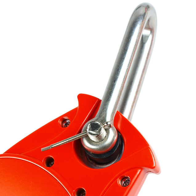 300 KG x0.1kg / 600 LBS x0.2lbs Digital Hanging Scale Industrial Crane Scale Red