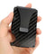 Men's RFID Blocking Slim Money Clip Carbon Fiber Wallet ID Credit Card Holder