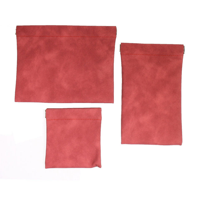 3PCS Portable Makeup Bag Travel Storage Pouch Shrapnel for Headphone Jewelry