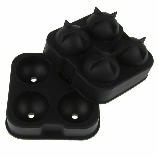 ICE Balls Maker Round Sphere Tray Mold Cube Whiskey Ball Cocktails Silicone