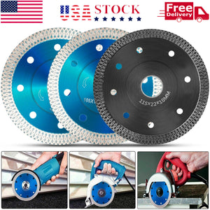 Porcelain Tile Turbo Diamond Dry Cutting Saw Blade/Disc Grinder Wheel 4/4.5"