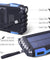 25000mAh Solar Power Bank Battery Dual USB Waterproof Charger for Phone 3 Color