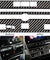 For Infiniti Q50 Q60 2014-2019 Carbon Fiber CD Panel Frame Trim Cover Interior