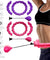 24 Knots Hula Hoop Detachable Massage Exerciser Fitness Fat Burning + Jump Rope