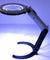 2.5X-8X Foldable LED Lighted Magnifying Lamp Reading Magnifier with USB Charger