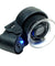 Mini 45X  Lighted Jewelers Loupe / Magnifier with LED & Fluorescence Lights