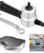 Double Head Sheet Metal Cutter Nibbler Cutting Tool Saw Power Drill Attachment