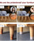 4x-48x Silicone Felt Slider Chair Leg Protector For Hardwood Floor Fit All Shape