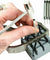 Watch Repair Band Link Remover Tool Kit - Hammer Punch Pins Watch Strap Holder