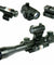3-9X40 Illuminated Rifle Scope with Red Laser & 5 MOA Dot Sight