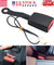 For Car Front Seat Belt Buckle Socket Plug Connector & Warning Cable New