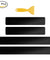 4x Carbon Fiber Car Door Plate Sill Scuff Cover Anti Scratch Sticker Accessories