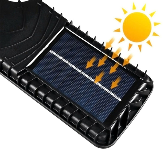 600W LED Solar Wall Light Motion Sensor Outdoor Garden Security Street Lamp USA