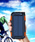 25000mAh Solar Power Bank Battery Dual USB Waterproof Charger for Phone 3 Color