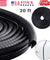 20ft U-Shape Car Door Edge Guard Molding Trim Rubber Edge Strip Seal Protector 
