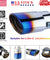 Car Exhaust Pipe Tip Rear Tail Throat Muffler Stainless Steel Round Accessories