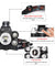 90000LM 5 Head XM-L LED Headlamp Headlight Head Torch with Extra Flashlight