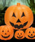 Pumpkin Lantern with Light Handheld Handle Durable Halloween Trick or Treating 