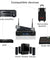 Professional 2 Channel UHF Wireless Dual Microphone Cordless Handheld Mic System