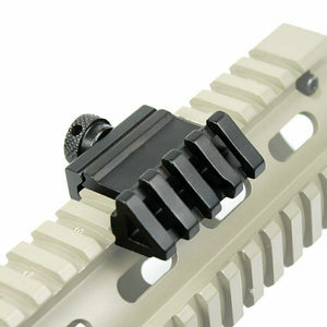 2" 45 Degree Offset Picatinny / Weaver Rail Mount for Iron Sights Laser Optics