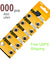 1000 PCS LR41 AG3 392 LR736 1.5V 0%Hg Alkaline Battery for Watch Remote