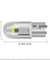 20X T10 194 168 W5W 2825 COB LED License Plate Interior Light Bulbs 6000K White