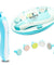 Electric Baby Nail File Trimmer/Manicure Toddler Toes Trim Nails Polish Set Blue
