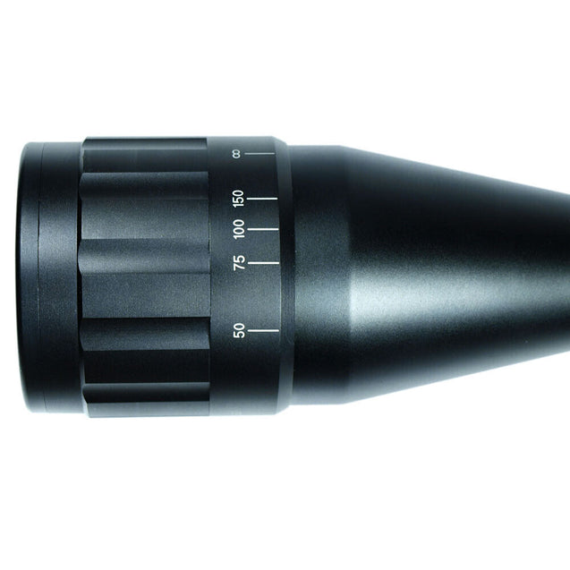 6-24x50 Hunting Rifle Scope Red Green Dual illuminated with PEPR Mount Sunshade