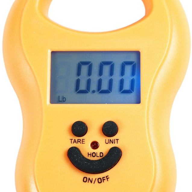 50Kg / 5g-10g Portable Digital Hanging / Fishing Scale with Lighted LCD Display