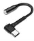 USB Type C to 3.5mm Headphone Audio Adapter Cable For Galaxy S21 S20 Note 20 10 